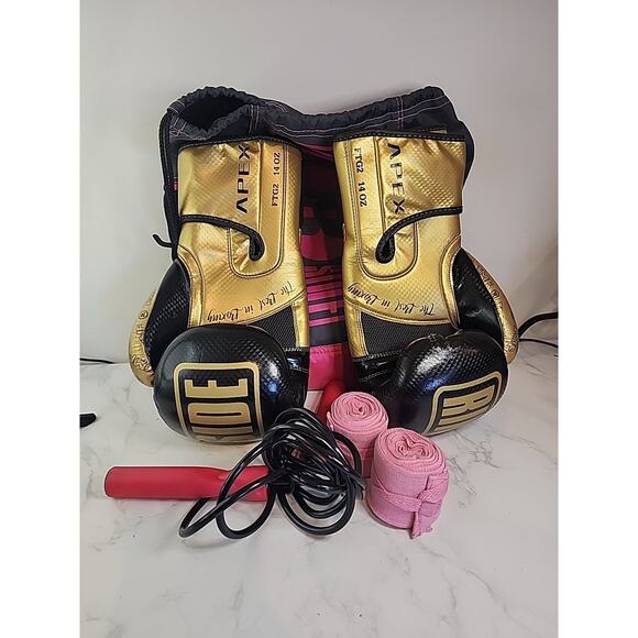Ringside Apex Flash Sparring Gloves FTG2 14 OZ Set . Read Description - Picture 3 of 7